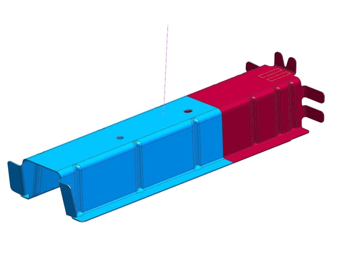 Simulation d'emboutissage AutoForm chez VFE