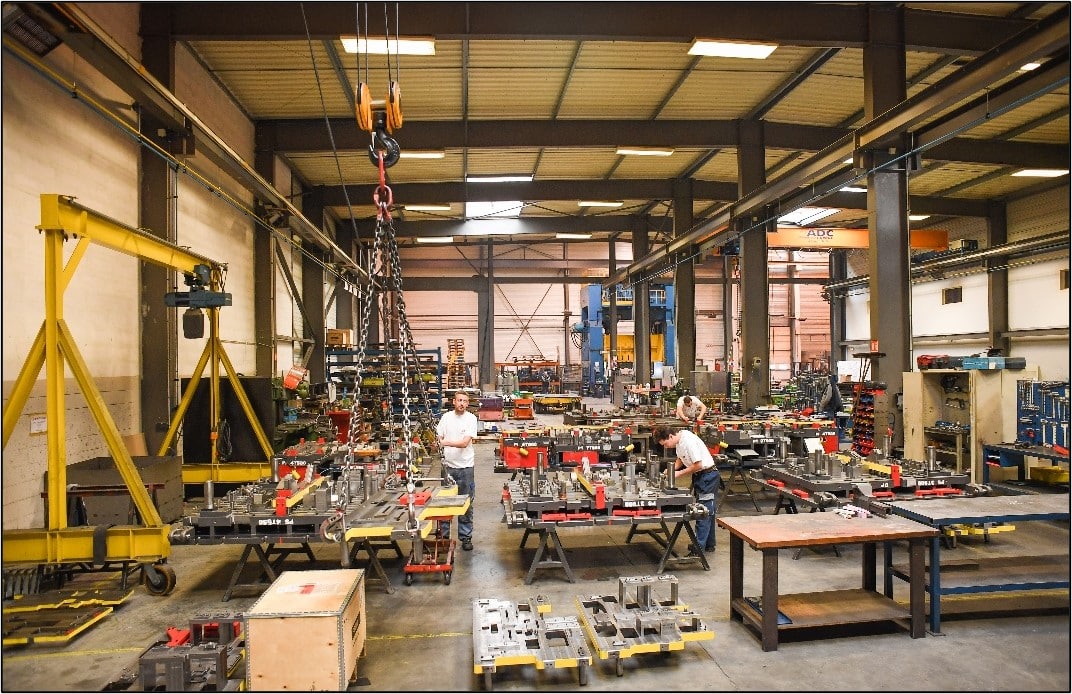 Industrialisation d'une conception dans les ateliers VFE